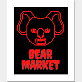 Bear market Posters and Art